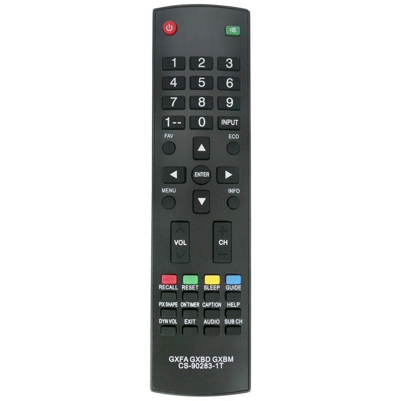 Beyution New Remote GXFA GXBD GXBM CS-90283-1T fit for Sanyo LCD TV DP19648 DP26640 DP26648 DP26649 DP32648 DP32649 DP37649 DP37819 DP39842 DP39843 DP39E23 DP26647 DP26746 DP32647 DP32746 DP37647 DP42545 - Image 1